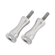 Motone Medium Quick Release Seat Bolts. 45mm, Polished – Triumph: 2001–2015 Bonneville T100 / SE…