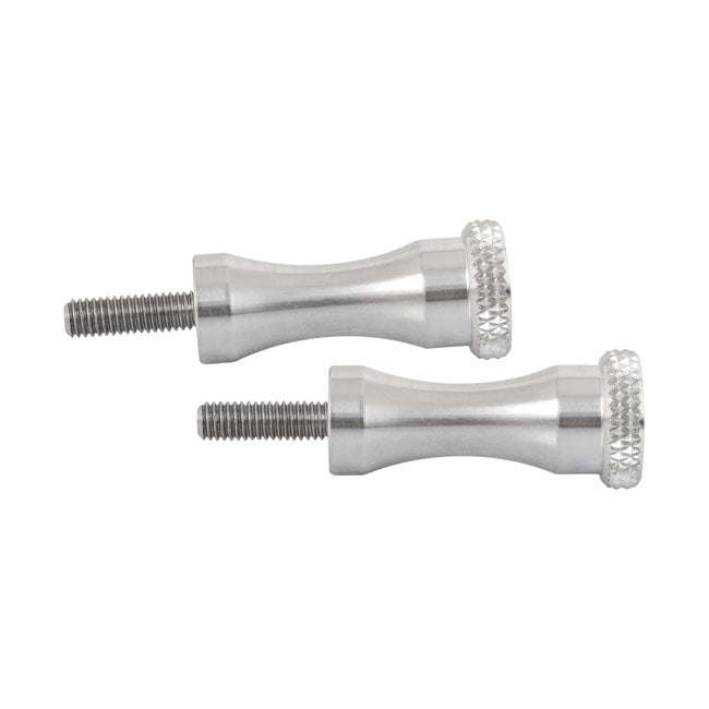 Motone Medium Quick Release Seat Bolts. 45mm, Polished – Triumph: 2001–2015 Bonneville T100 / SE…