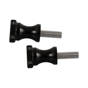 Motone Short Quick Release Seat Bolts. 28mm, Black – Triumph: 2001–2015 Bonneville T100 / SE…