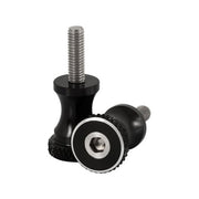 Motone Short Quick Release Seat Bolts. 28mm, Black – Triumph: 2001–2015 Bonneville T100 / SE…