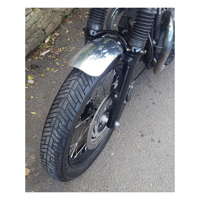 Motone Fork Brace MK.II. Black – Triumph: 2001–2015 Bonneville T100 (Carb…