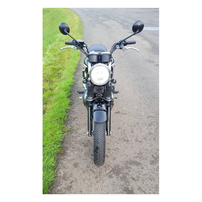 Motone Fork Brace MK.II. Black – Triumph: 2001–2015 Bonneville T100 (Carb…