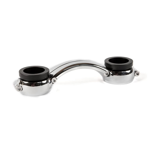 Motone Fork Brace MK.II. Chrome – Triumph: 2001–2015 Bonneville T100 (Carb…