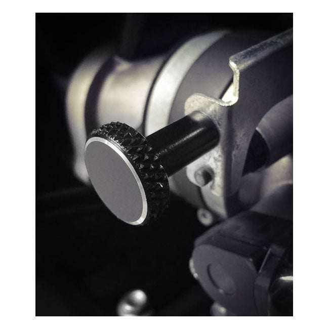 Motone Knurled. Black – Triumph: 2001–2015 Bonneville T100 / SE…