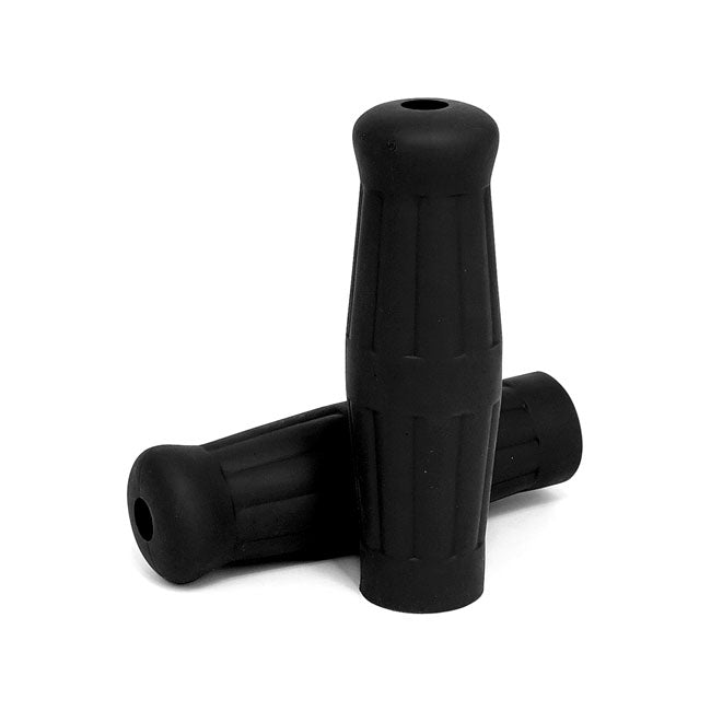 MCS Vintage Style 1" Grips Black – 1974–2025 H-D with 1" Diameter Grip Area