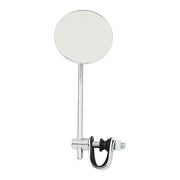 MCS Round Clamp-on Style Steel Mirror, 3" with 6" Stem – 65-UP H-D