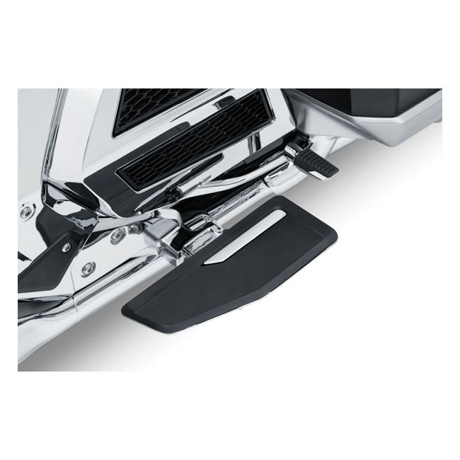 Kuryakyn Omni Floorboard, Brake & Shift Peg Kit. Chrome – Honda: 2018–2022 Goldwing with DCT /…
