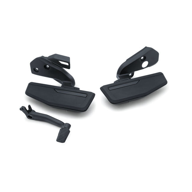 Kuryakyn Omni Floorboard, Brake & Shift Peg Kit. Black – Honda: 2018–2022 Goldwing with DCT /…