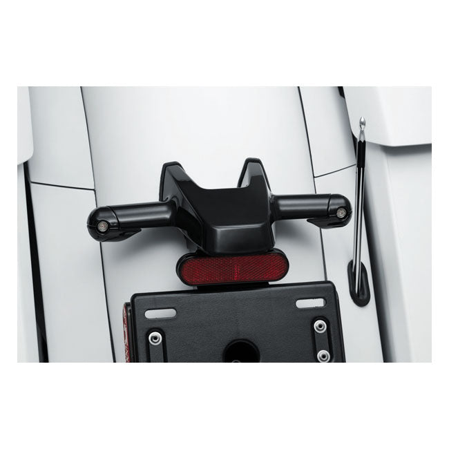 Kuryakyn Rear Atto Turn Signal Adapters, Gloss Black – Indian: 2019–2020 Chieftain; Chieftain…