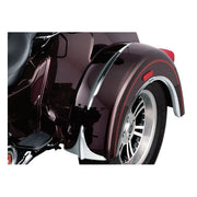 Kuryakyn Trike Rear Fender Accents. Chrome – 2009–2025 FLHTCUTG Tri Glide UItra…