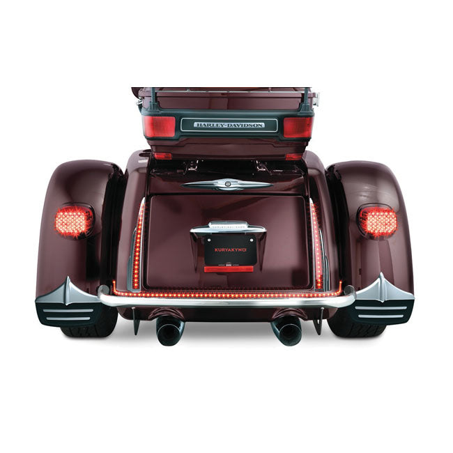 Kuryakyn Trike Mud Flaps. Chrome – Trike: 2011–2025 FLHTCUTG Tri Glide…