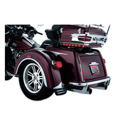 Kuryakyn Trike Mud Flaps. Chrome – Trike: 2011–2025 FLHTCUTG Tri Glide…