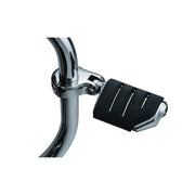 Kuryakyn Brute Highway Peg Mounts. Chrome – 1-1/4" Engine Guards or Tubing