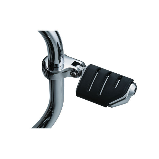 Kuryakyn Brute Highway Peg Mounts. Chrome – 1-1/4" Engine Guards or Tubing