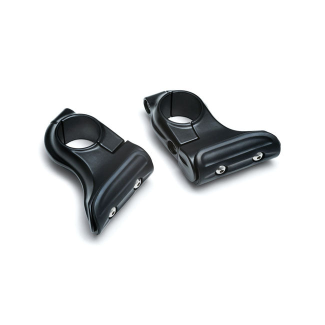 Kuryakyn Toe Rest Cruise Pegs, Satin Black – Indian & Victory Model with 1-1/4"…