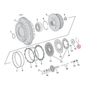 MCS Retaining Ring, Clutch Adjuster Plate – Clutch: 1990–2026 Big Twin (Incl.…
