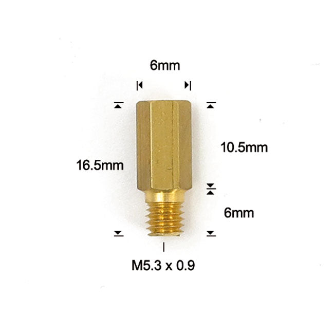 EBC Keihin Hex Head Main Jets 99101-357, Size 80 – For FCR; FCR-MX; PE; PJ; PWK; PWM; CR…