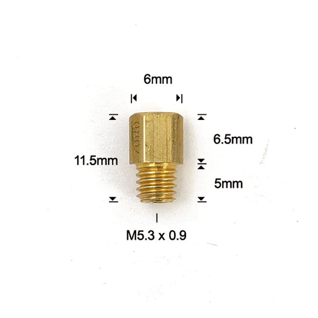 EBC Mikuni Hex Head Main Jets 4/042, Size 70 – VM; VM-18; VM24-512; VM26-606; TMX…