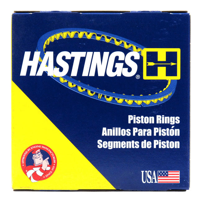 Hastings 3.3465" bore chr/moly piston ring set. +.020"