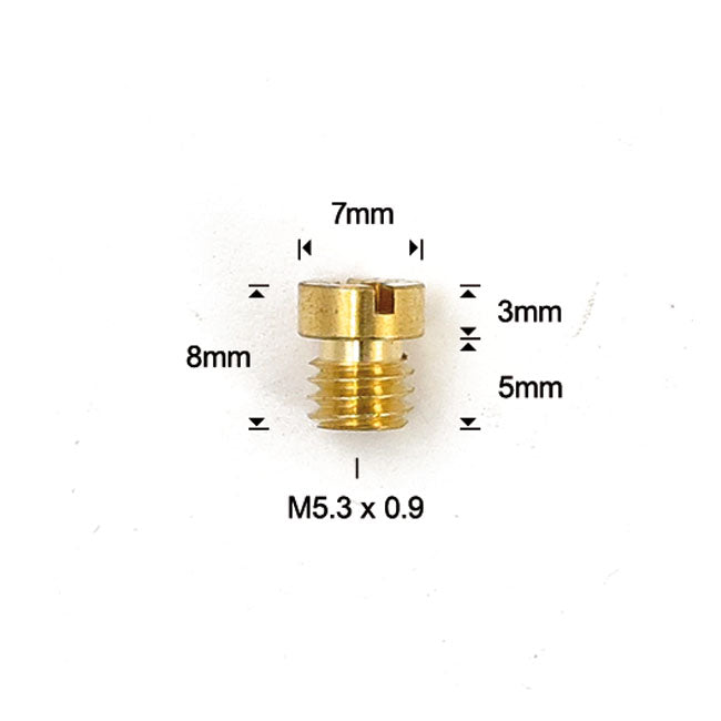 EBC Keihin CV Carburetor Main Jets, Size 165 – 1988–2006 XL Sportster; 1990–2006 Big…