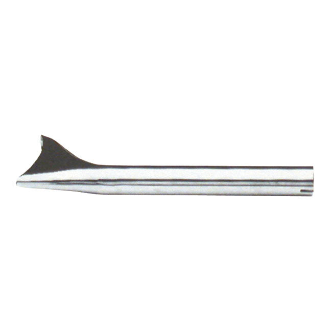 Paughco Fishtail Extension. 18" Long. Chrome – Universal