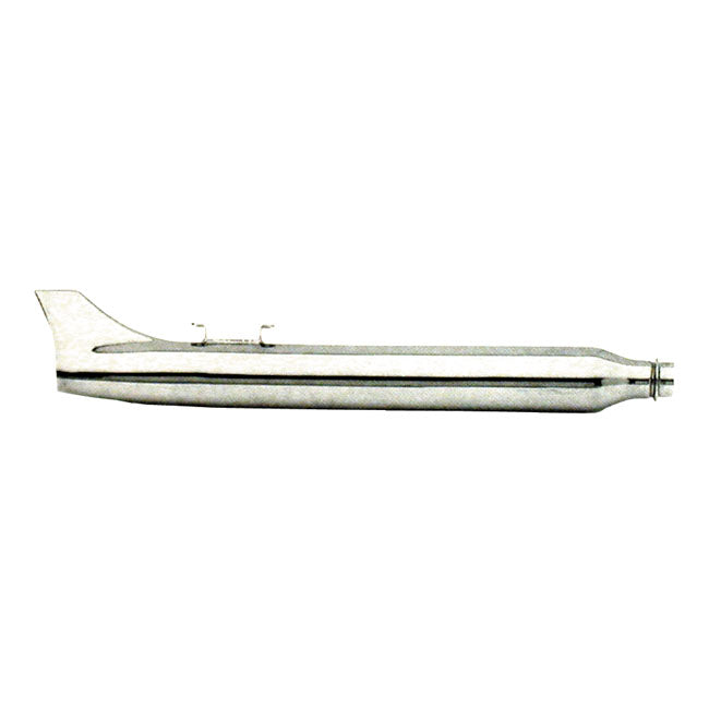 Paughco Smooth 3" Rocket Fishtail Muffler. 31". L&R – 1985–1994 FLT/Touring