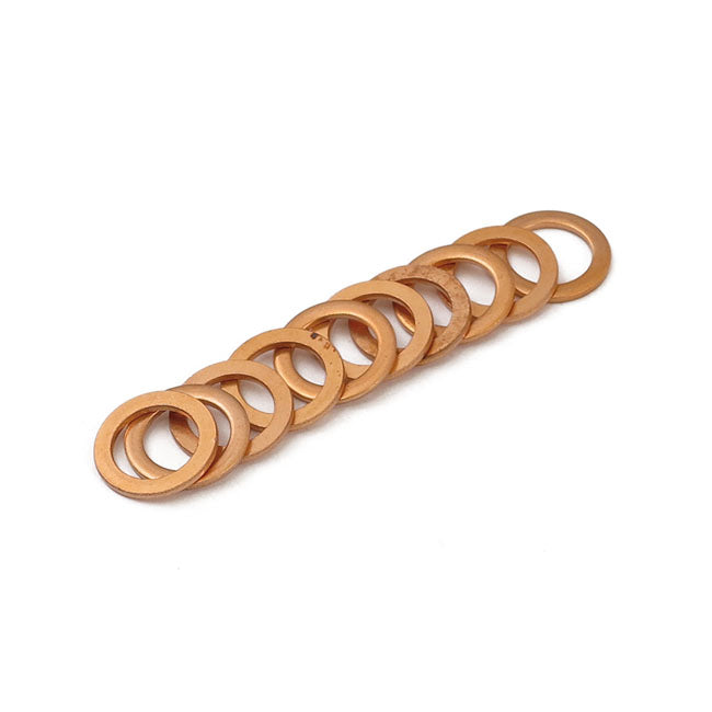 Goodridge Brake Line Washers, 3/8" (10 mm). Copper