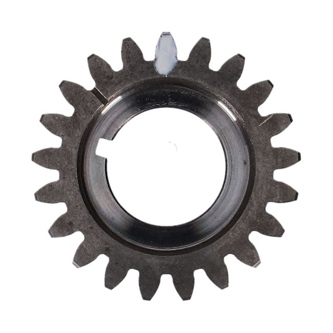 S&S Pinion Gear L77-89. White – L1977–1989 Big Twin