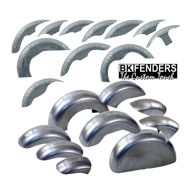 Bk Stiletto Rear Fender. Long. 280 mm Wide. 14"-18" – Universal Softail