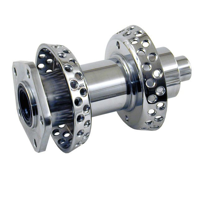 Motorcycle Storehouse FXST Single Flange Hub, Chrome, 80-Sp for 84-99 FXST(Ex. FXSTS); 84-86 FXWG; 93-99 FXDWG