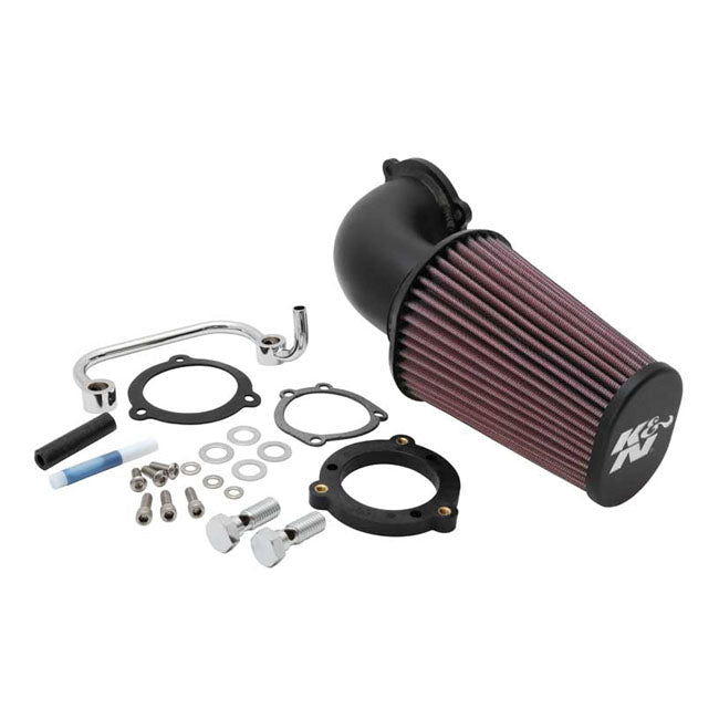 K&N Aircharger Performance Air Cleaner Kit. Black – 2007–2022 XL Sportster