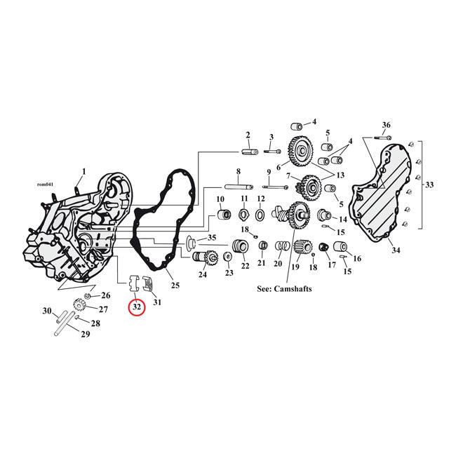 MCS Separator, Breather Screen – 1936–1969 Big Twin