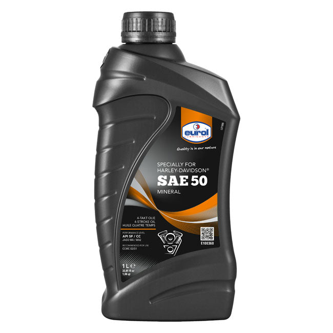 Eurol Motor Oil SAE 50 Sf-Cc, 1l – 1936–1984 Big Twin; 1957–1985 XL…
