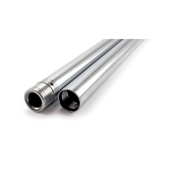 MCS Fork Tubes 39 mm, 23-3/8". Show Chrome – Standard Length: 1988–2003 XL Sportster…