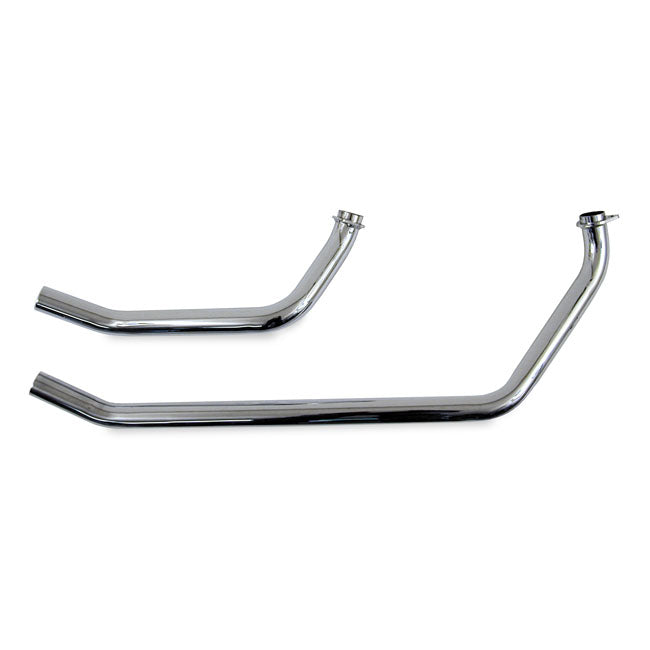 Paughco Upswept Head Pipes. S-Pipe - Around Oil Tank – 1970–1984 Shovel
