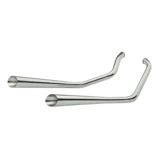 Paughco Megaphone Exhaust (38"). Chrome – 1984–1999 Softail