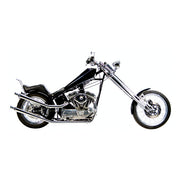 Paughco Upswept Head Pipes. S-pipe - Around Oil Tank – 1986–2003 XL Sportster with Paughco…