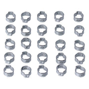 MCS Crimp Hose Clamp, 17/32" (13.5mm) ID. Zinc – Various H-D Models