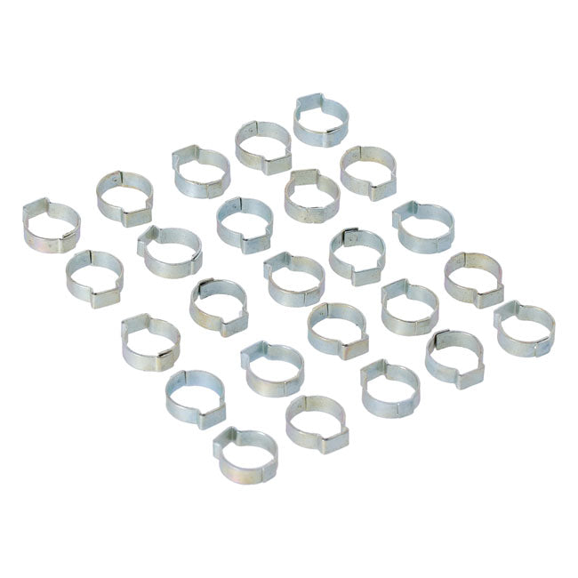 MCS Crimp Hose Clamp, 11/16 (17.53 mm) Id. Zinc – Various H-D Models; 1979–1982flt/Touring…