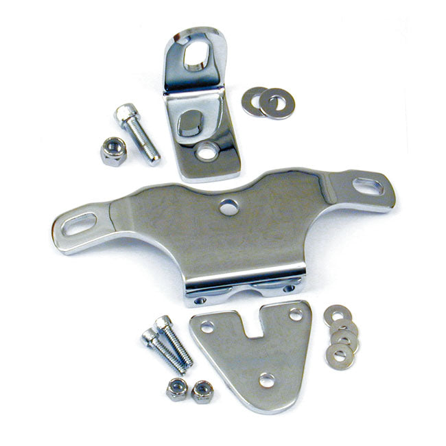 MCS Motormount W/Coil Mount Custom Heavy Duty. Chrome – 1984–1999 Softail