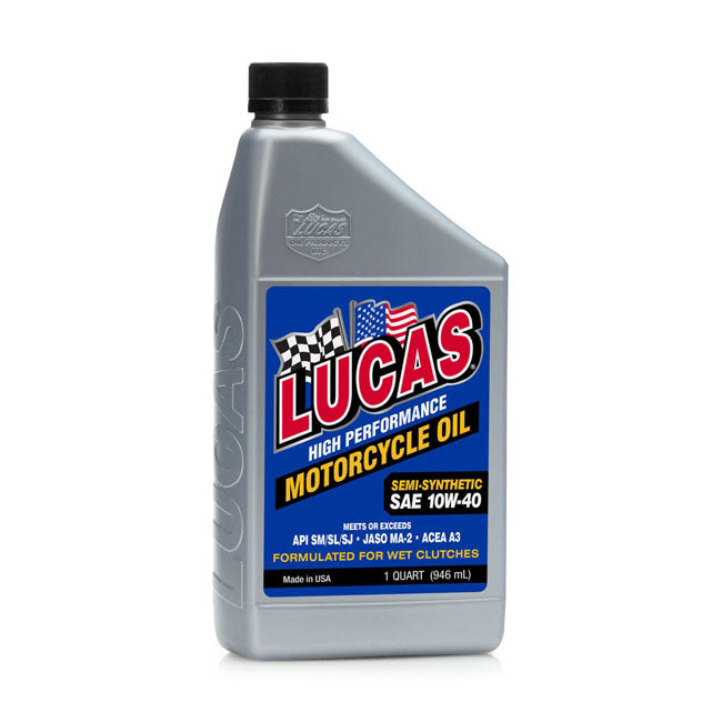 Lucas Oil 10w40 Semi Synthetic Motor Oil
