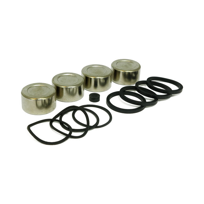 MCS Brake Caliper Piston & Seal Kit, Front – 2008–2014 Softail; 2008–2017 Dyna