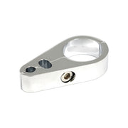 MCS 2-Piece Frame Cable Clamp. Throttle/Idle/Brake. Chrome – Universal