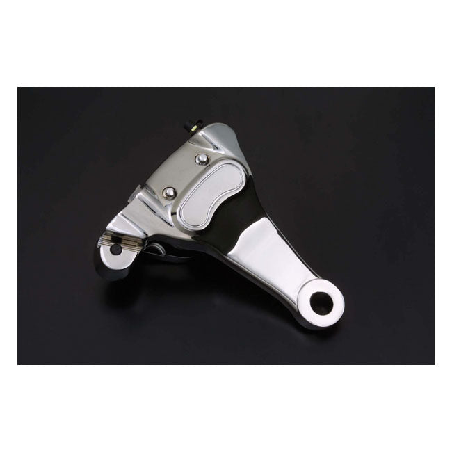 MCS Brake Caliper & Bracket Assembly, Rear. Chrome – 2000–2003 XL Sportster