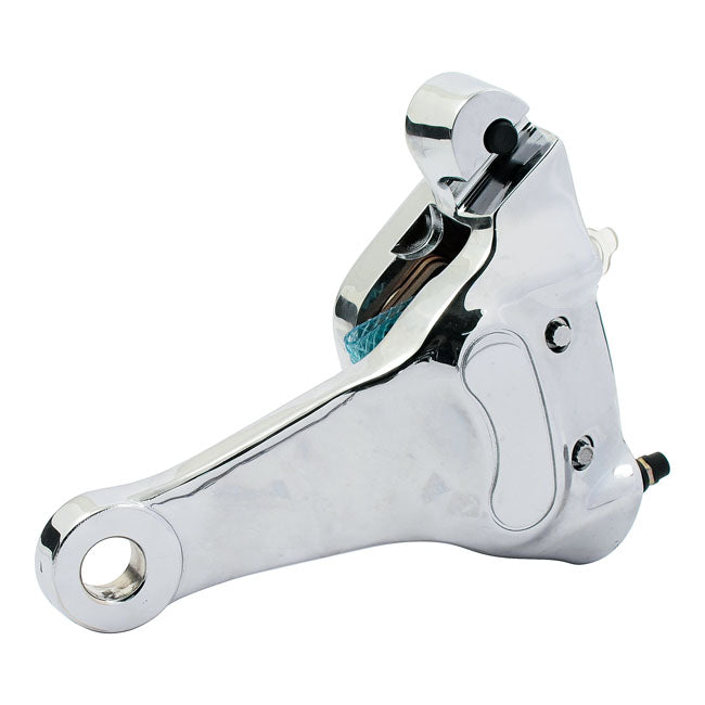 MCS Brake Caliper & Bracket Assembly, Rear. Chrome – 2000–2003 XL Sportster