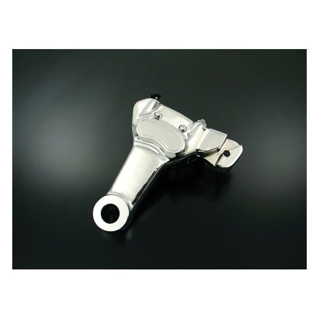 MCS Brake Caliper. Rear. OEM Style. Chrome – OEM 44080-02c – 2002–2007 FLT/Touring