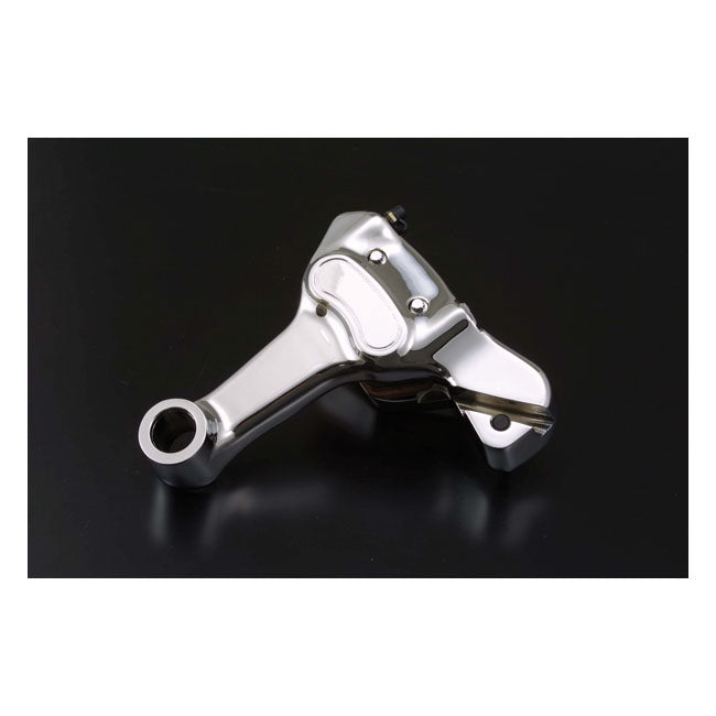 MCS Brake Caliper & Bracket Assembly, Rear. Chrome – 2006–2007 Dyna