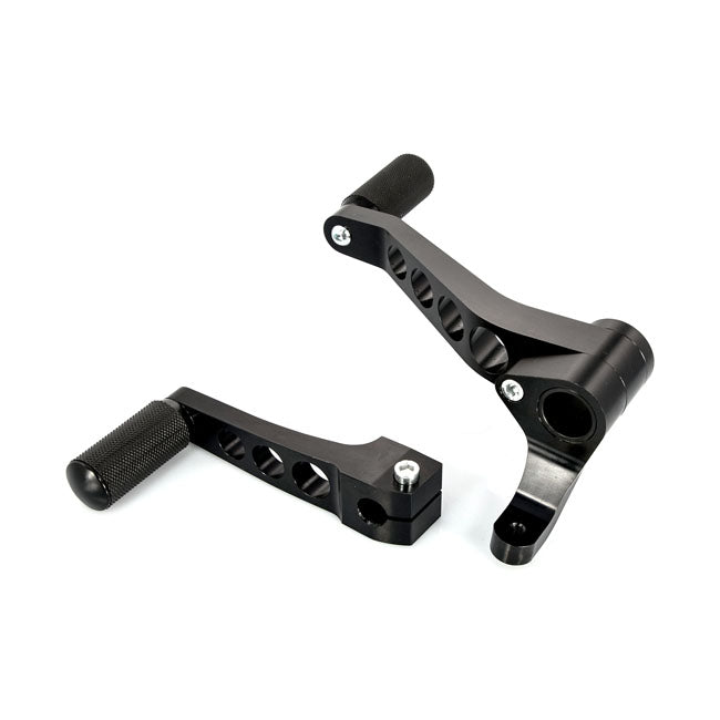 Free Spirits Brake & Shift Lever Set. Black – 2004–2013 XL Sportster