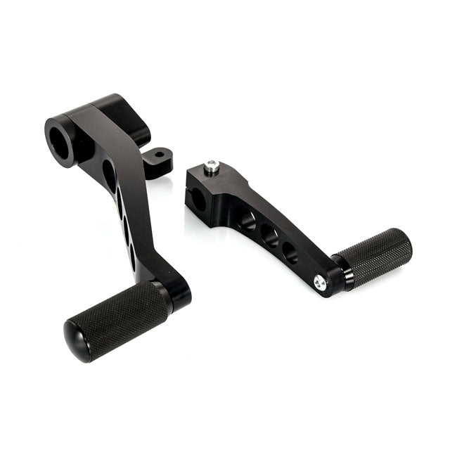 Free Spirits Brake & Shift Lever Set. Black – 2004–2013 XL Sportster