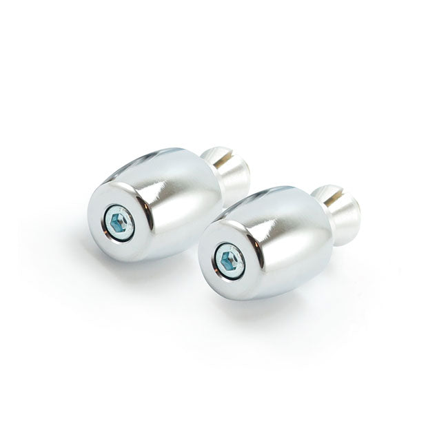 Trw Classic Bar Ends for 22 mm Aluminium Handlebars. Chrome